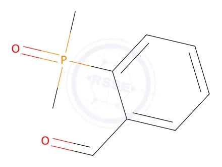 Chemical structure of 2-(Dimethylphosphoryl)benzaldehyde
