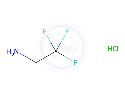 Chemical structure of 2,2,2-Trifluoroethylamine hydrochloride