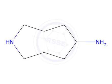 Chemical structure of Octahydrocyclopenta[c]pyrrol-5-amine