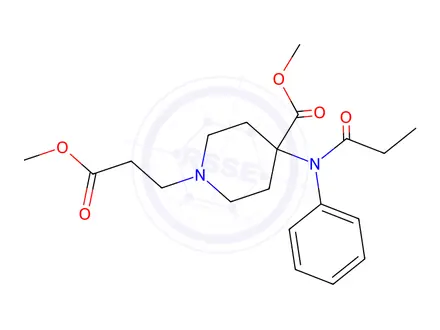 Chemical structure of Remifentanil