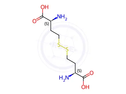 Chemical structure of Acetylcysteine Impurity 54(L-Homocystine)