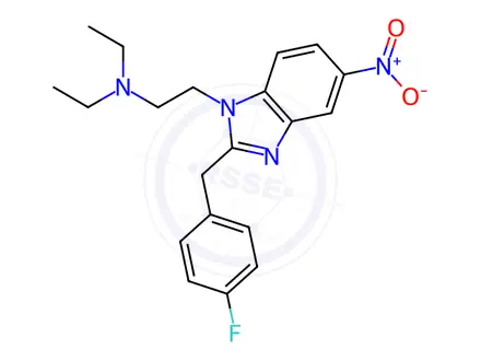 Chemical structure of Flunitazene
