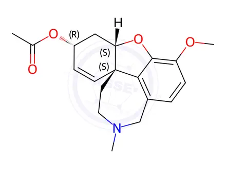 Chemical structure of O-Acetylgalanthamine