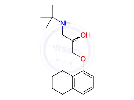 Chemical structure of Nadolol Impurity 7 (Nadolol EP Impurity G)