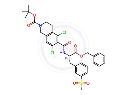 Chemical structure of Lifitegrast Impurity 231