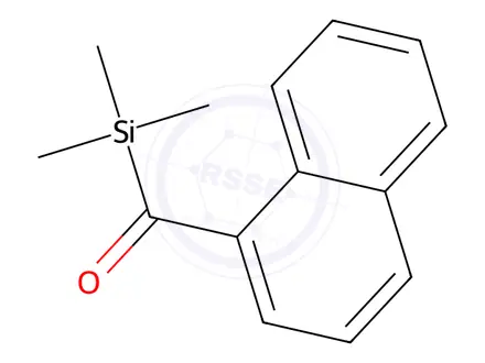 Chemical structure of Naphthalen-1-yl(trimethylsilyl)methanone