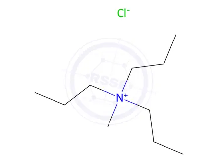 Chemical structure of N-Methyl-N,N-dipropylpropan-1-aminium chloride