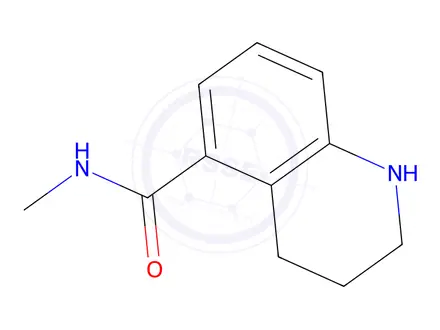 Chemical structure of N-Methyl-1,2,3,4-tetrahydroquinoline-5-carboxamide