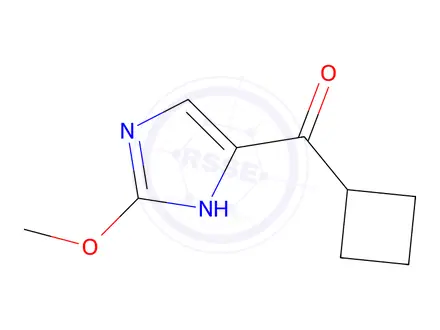 Chemical structure of Cyclobutyl(2-methoxy-1H-imidazol-5-yl)methanone