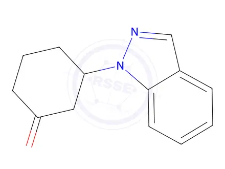 Chemical structure of 3-(1h-Indazol-1-yl)cyclohexan-1-one