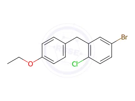 Chemical structure of Dapagliflozin Impurity 440