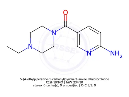 Chemical structure of Abemaciclib Impurity 188