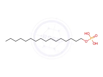 Chemical structure of Hexadecyl Dihydrogen Phosphate
