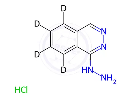 Chemical structure of Hydralazine-d4