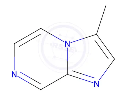 Chemical structure of 3-METHYLIMIDAZO[1,2-A]PYRAZINE