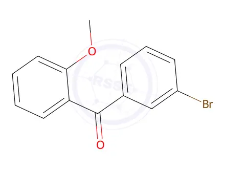 Chemical structure of 3-Bromo-2'-methoxybenzophenone