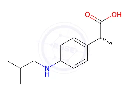 Chemical structure of Alminoprofen Impurity 18