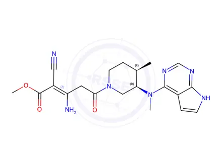 Chemical structure of Tofacitinib Impurity 163