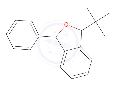 Chemical structure of Trans-1-(tert-butyl)-3-phenyl-1,3-dihydroisobenzofuran