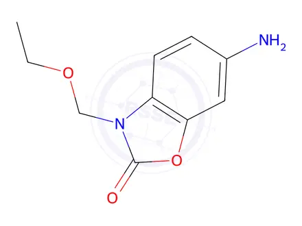 Chemical structure of 6-Amino-3-(ethoxymethyl)benzo[d]oxazol-2(3h)-one