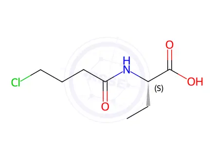 Chemical structure of Levetiracetam Impurity J