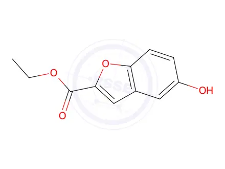 Chemical structure of Ethyl 5-hydroxybenzofuran-2-carboxylate