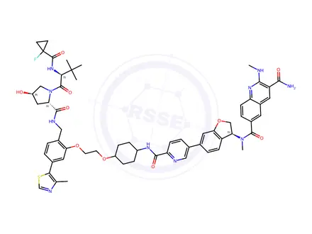 Chemical structure of Tebuconazole-(trimethyl-13C3)