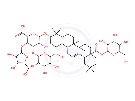 Chemical structure of Stipuleanoside R2