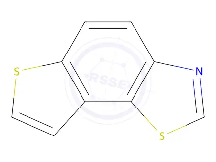 Chemical structure of Thieno[2,3-g]benzothiazole (8CI,9CI)
