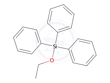 Chemical structure of Ethoxy(triphenyl)silane