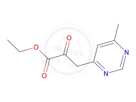 Chemical structure of Ethyl 3-(6-methylpyrimidin-4-yl)-2-oxopropanoate