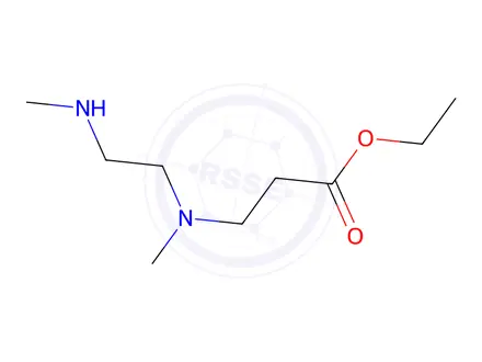 Chemical structure of Ethyl 3-(methyl(2-(methylamino)ethyl)amino)propanoate