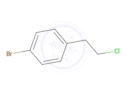 Chemical structure of 1-BROMO-4-(2-CHLOROETHYL)BENZENE