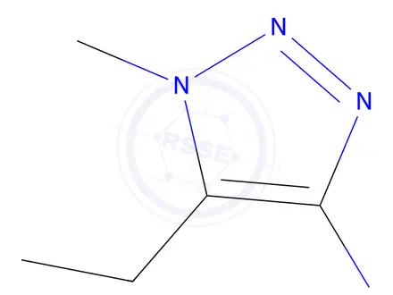 Chemical structure of 5-Ethyl-1-methyl-1h-1,2,3-triazol-4-amine