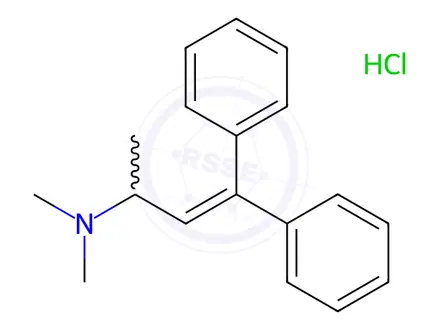 Chemical structure of Citalopram USP Related Compound F