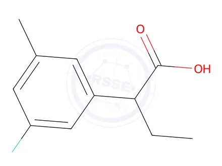 Chemical structure of 2-(3-Fluoro-5-methylphenyl)butanoic acid