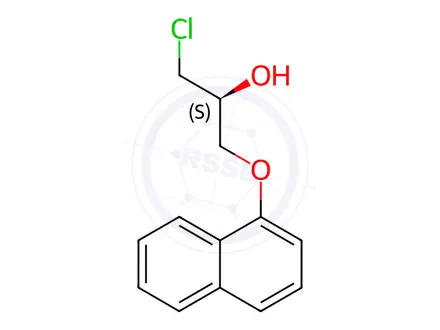 Chemical structure of Propranolol Impurity 38