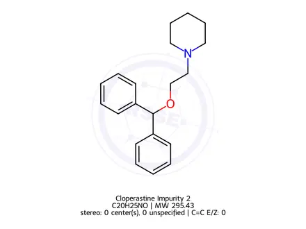 Chemical structure of Cloperastine Impurity 13