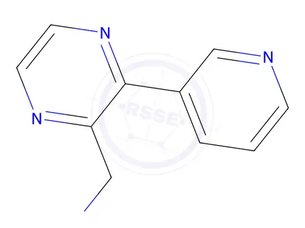 Chemical structure of (3-(pyridin-3-yl)pyrazin-2-yl)methanamine
