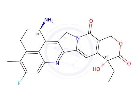 Chemical structure of Exatecan Impurity 4