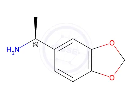 Chemical structure of (S)-1-(Benzo[d][1,3]dioxol-5-yl)ethanamine