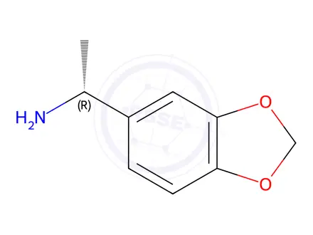 Chemical structure of (R)-1-(Benzo[d][1,3]dioxol-5-yl)ethanamine