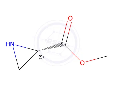 Chemical structure of (S)-2-Aziridinecarboxylic Acid Methyl Ester