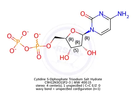 Chemical structure of Cytidine Impurity 115