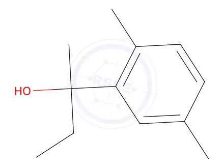 Chemical structure of 2-(2,5-Dimethylphenyl)butan-2-ol