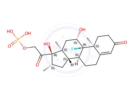 Chemical structure of Betamethasone Sodium Phosphate Impurity 29