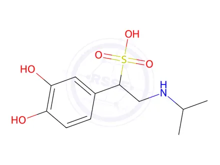 Chemical structure of Epinephrine Impurity 91