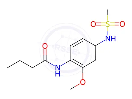 Chemical structure of Amsacrine Impurity 5