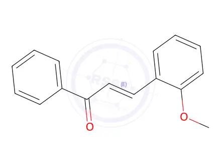 Chemical structure of (2E)-3-(2-Methoxyphenyl)-1-phenylprop-2-en-1-one
