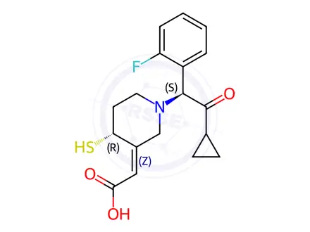Chemical structure of Prasugrel Impurity 111